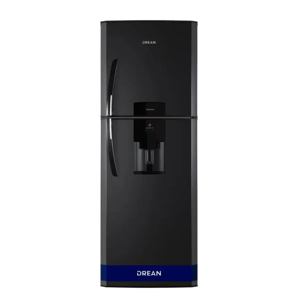 HELADERA DREAN HDR 400F11N C/DISPENSER NEGRA