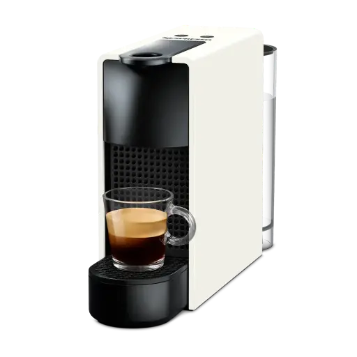 [11765] CAFETERA NESPRESSO ESSENSA MINI-WHITE-RECTANGULAR + AEROCCINO