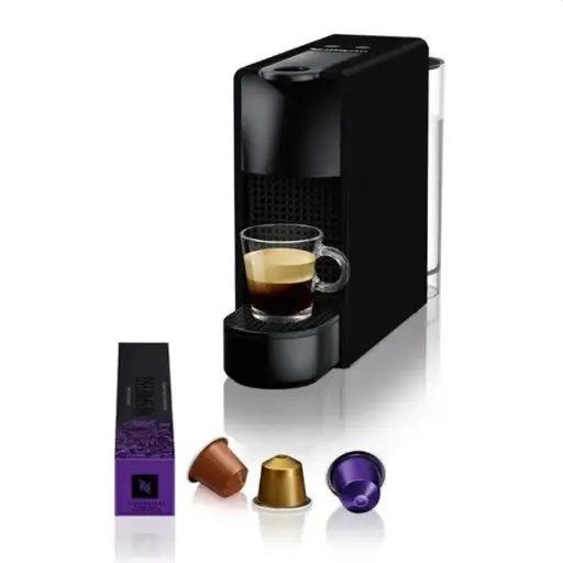 [11768] CAFETERA NESPRESSO ESSENZA MINI-BLACK- RECTANGULAR 
