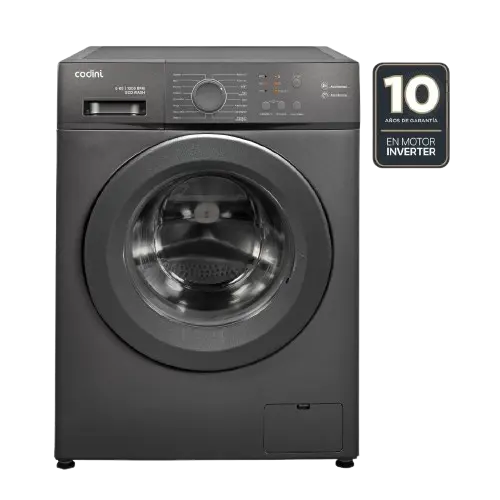 LAVARROPAS CODINI 6KG 1000rpm INVERTER GRIS AIAFE6010G